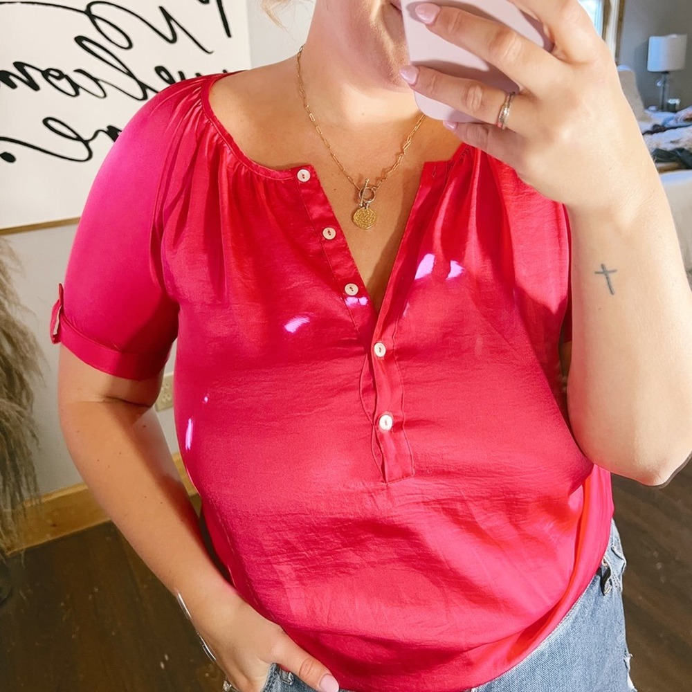 Relativity Hot Pink Top